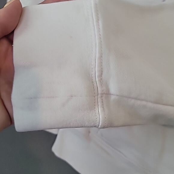 The North Face Women’s Trivert Hoodie M White Purple Logo - Picture 8 of 12